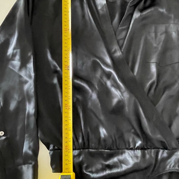 T by Alexander Wang Bodysuit Silk Blouse - Picture 5 of 9